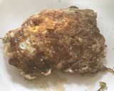 お弁当のおかずに目玉焼きのソース焼き作り方1写真