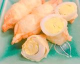 ウズラ卵のカリカリ！ワンタン揚げ作り方6写真