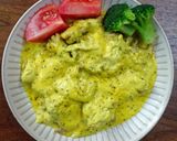 鶏肉のマスタードクリームソース煮作り方6写真