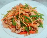 合わせ調味料で！人参入りの青椒肉絲2作り方10写真