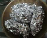 鶏むね肉　DE　ホイル焼き（フライパン）作り方4写真