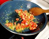 車海老のショートパスタ スペイン風作り方6写真