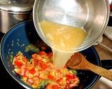 車海老のショートパスタ スペイン風作り方7写真