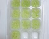 【離乳食 中期】レンジできゅうり作り方4写真
