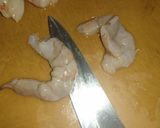 海老とたっぷり茸の塩炒め♪作り方1写真