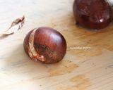 お抹茶*栗ぜんざいのロールケーキ作り方3写真