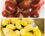 栗ご飯・栗の炊き込みご飯・簡単・2合作り方1写真