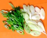ねぎ塩豚こま炒め作り方1写真