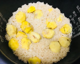 栗ご飯・栗の炊き込みご飯・簡単・2合作り方4写真