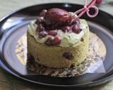 お抹茶*栗ぜんざいのロールケーキ作り方54写真