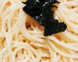 梅明太子の和風パスタ作り方3写真