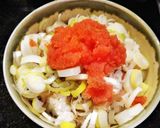 時短☆簡単☆明太バター丼☆朝ご飯☆お夜食作り方3写真
