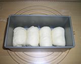 自家製ﾖｰｸﾞﾙﾄ酵母 de 山型食パン作り方6写真