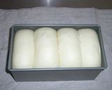 自家製ﾖｰｸﾞﾙﾄ酵母 de 山型食パン作り方7写真