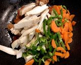 野菜入り鶏チーズパスタ作り方4写真