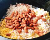 もちきび高黍入り生落花生ごはん(動画有)作り方6写真
