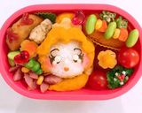 ディズニー 美女と野獣 ベル キャラ弁作り方4写真
