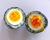 お弁当 朝ごはんに 簡単 味玉海苔巻き作り方15写真