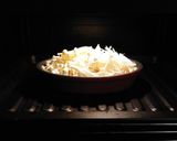 なす、ハム、えのき茸のチーズ焼き作り方5写真