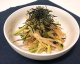 一人暮らしの簡単ミョウガと胡瓜の韓国和え作り方5写真