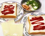 ふっくら美味しいピザトースト♪時短簡単♪作り方2写真