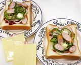 ふっくら美味しいピザトースト♪時短簡単♪作り方3写真