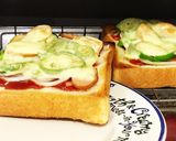 ふっくら美味しいピザトースト♪時短簡単♪作り方6写真