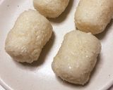 大葉とカニカマのおにぎり作り方1写真