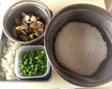 あさりの洋風おこわ作り方1写真