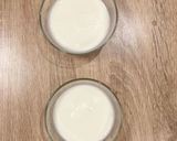 三十三雑穀米餡の抹茶ミルクゼリー作り方2写真