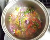 舌平目の彩り野菜あんかけ風作り方5写真