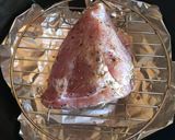 中華鍋で簡単燻製豚肉〜乾燥塩抜きなし作り方5写真