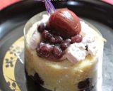 お抹茶*栗ぜんざいのロールケーキ作り方58写真