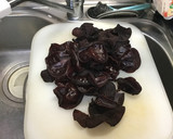 国産生キクラゲの佃煮をたっぷりと作り方1写真