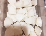 レンチンで！黄金比の豚大根♡[下味冷凍]作り方1写真