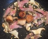 簡単！ベーコンとキノコの和風パスタ作り方7写真