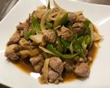 簡単！ラム肉とピーマンの中華炒め♡作り方6写真