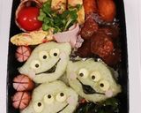 おにぎり♪『リトルグリーンメン』弁当♡作り方10写真