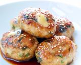 トロッとチーズ【照り焼きチーズつくね】作り方6写真