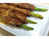 包んで焼く！アスパラバーグ★動画あり★作り方23写真