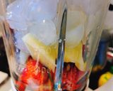 ☆苺とりんごのジュース美味♬作り方2写真