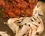 秋鮭のトマトソースパスタ作り方3写真