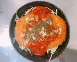 一人暮らしのイタリア風コロッケ丼作り方5写真