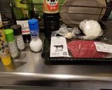 ローストビーフ～オニオンソースを添えて～作り方1写真