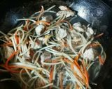 鶏肉の柳川丼作り方4写真