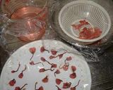 お花見には超簡単♪桜蒸パン＆緑茶蒸パン作り方1写真