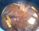 シンプル☆節約☆もやしの味噌汁作り方2写真