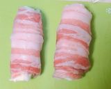 はんぺんと枝豆とクリームチーズの肉巻き作り方3写真