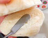 朝食ベーコンエッグサンド作り方1写真