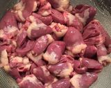 鶏ハツ煮付け おつまみ＊おかず＊お弁当に作り方1写真